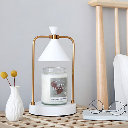 Lampe chauffe-bougie électrique pour fondants parfumés - Melté