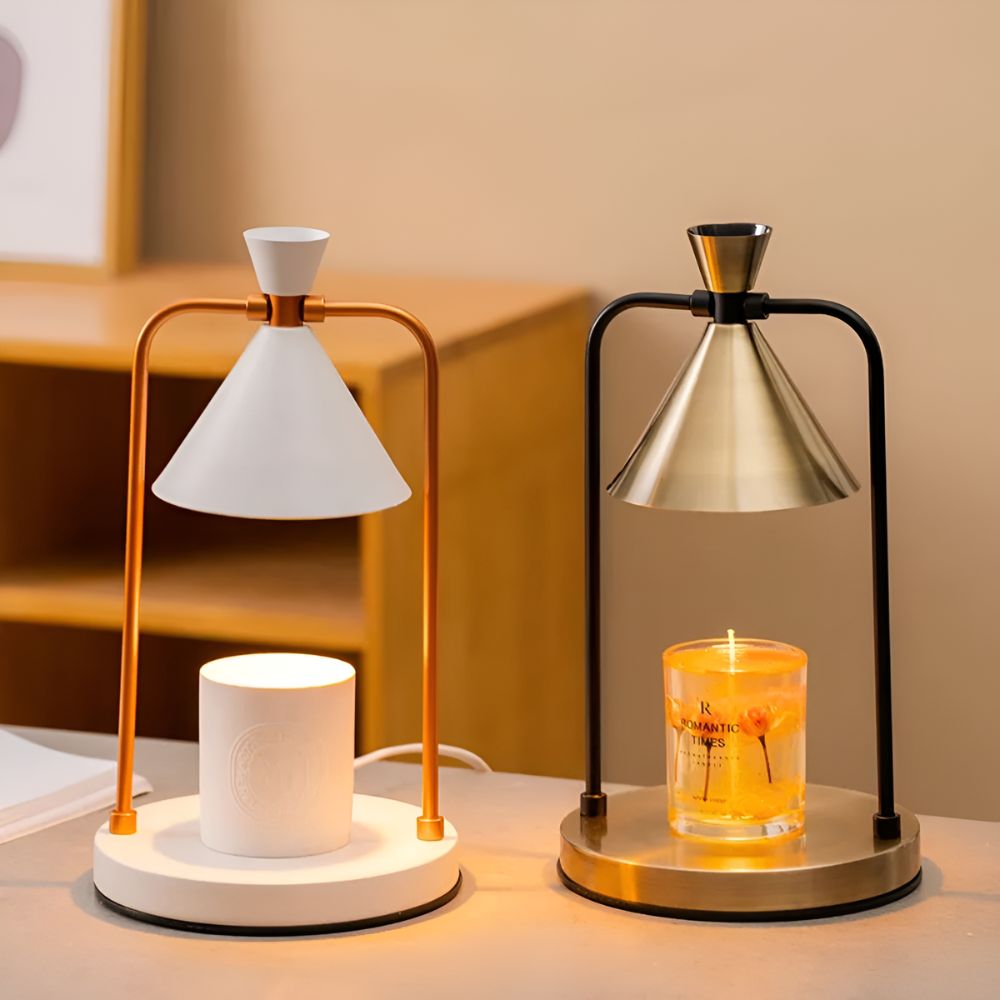 Lampe chauffe-bougie électrique pour fondants parfumés - Melté