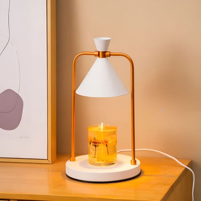 Lampe chauffe-bougie électrique pour fondants parfumés - Melté