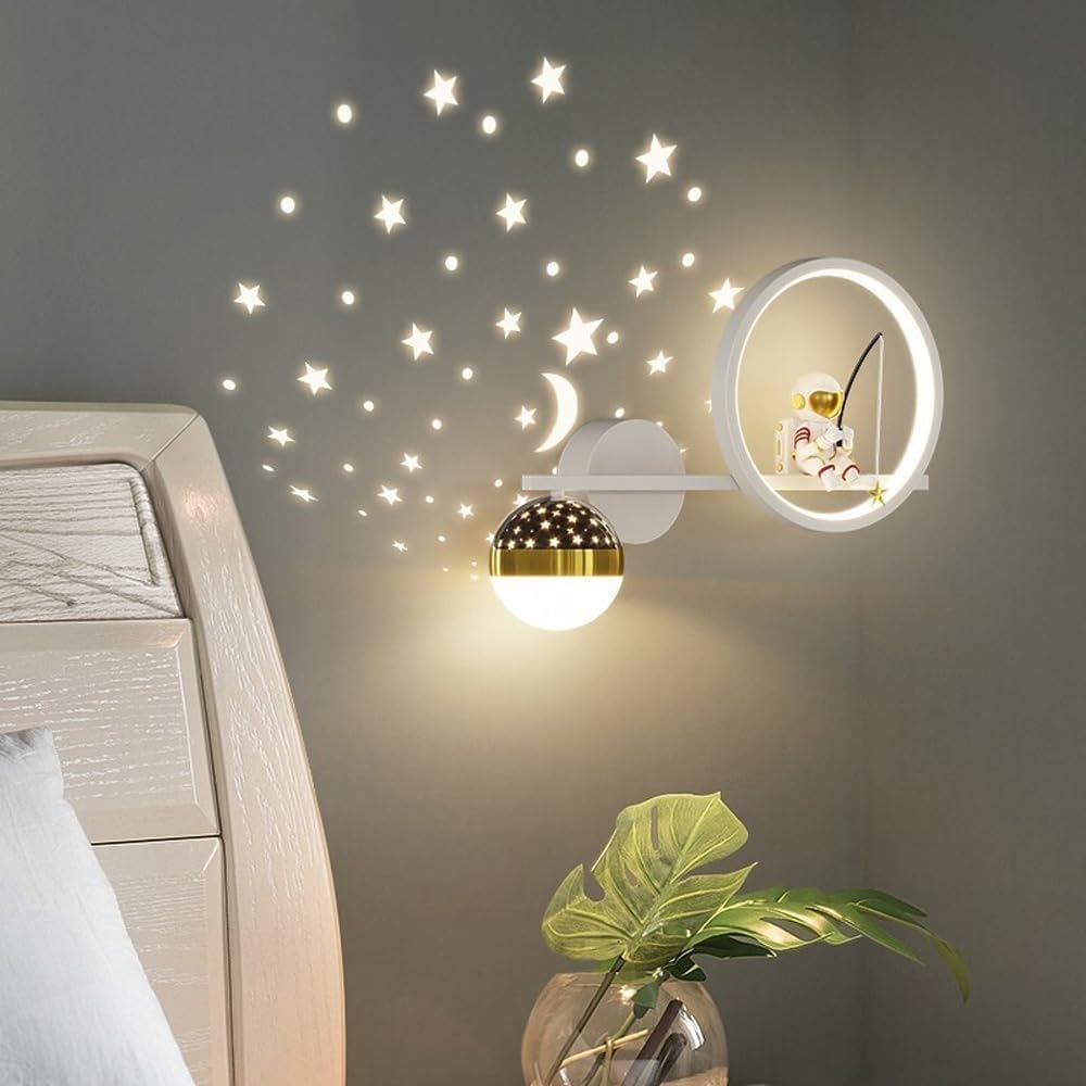 Veilleuse LED douce pour enfants - Applique murale à ambiance chaleureuse pour chambre à coucher
