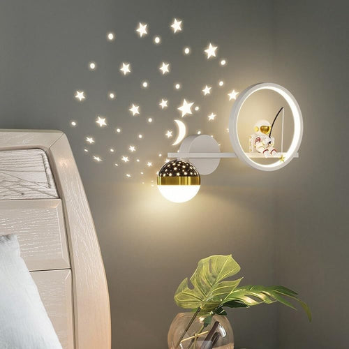 Veilleuse LED douce pour enfants - Applique murale à ambiance chaleureuse pour chambre à coucher