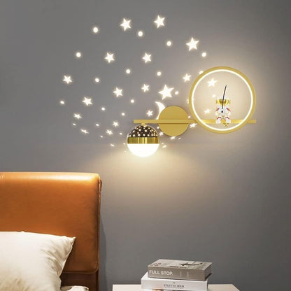 Veilleuse LED douce pour enfants - Applique murale à ambiance chaleureuse pour chambre à coucher