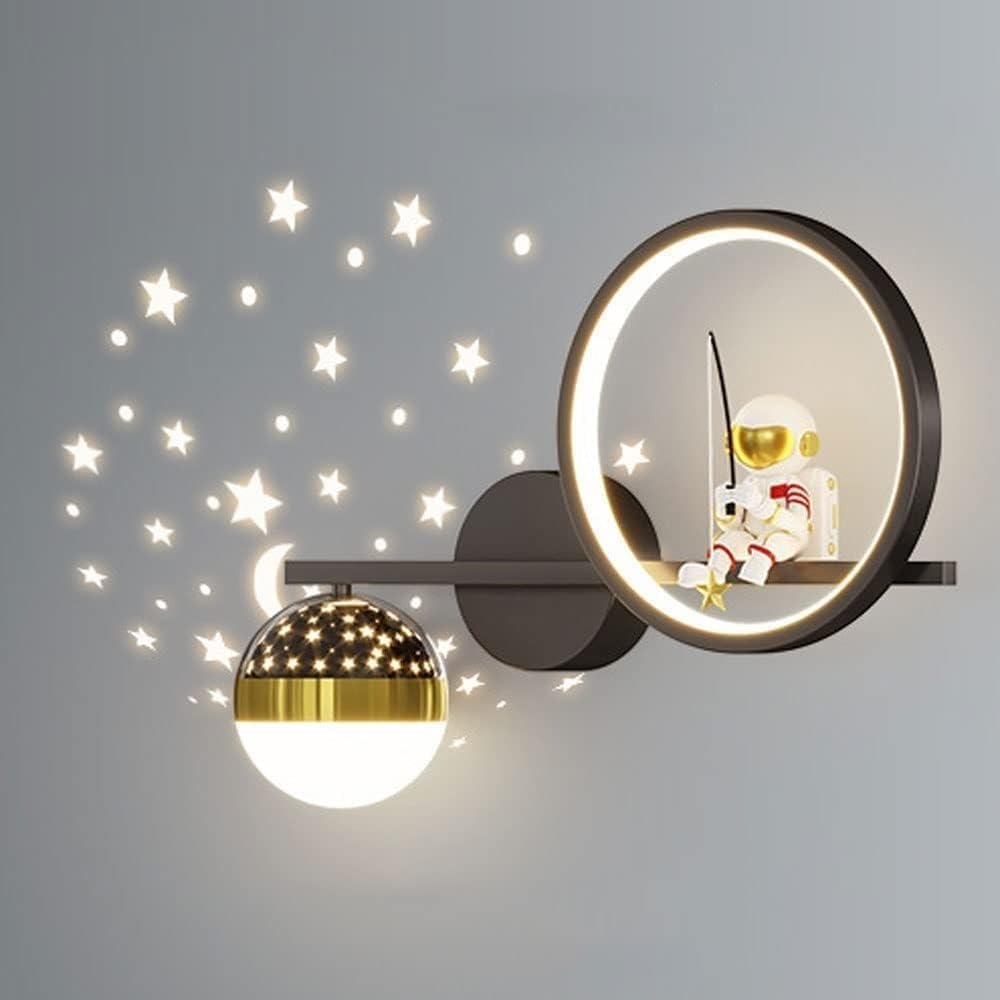 Veilleuse LED douce pour enfants - Applique murale à ambiance chaleureuse pour chambre à coucher