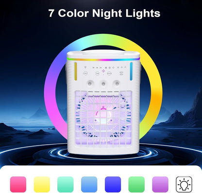 Mini-Luftkühler - Tragbares Design - Einstellbare Einstellungen