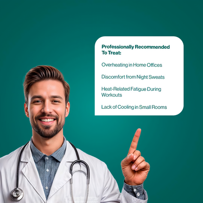 Refroidisseur d'air personnel | Appareil de refroidissement portable pour climat arctique