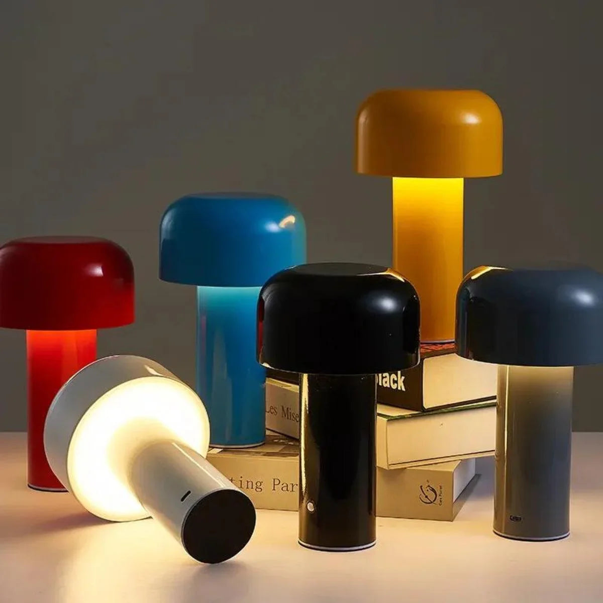 Mini lampe LED - Pilzdesign - Einstellbare Helligkeit