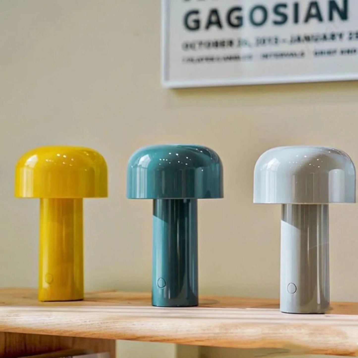 Mini lampe LED - Pilzdesign - Einstellbare Helligkeit