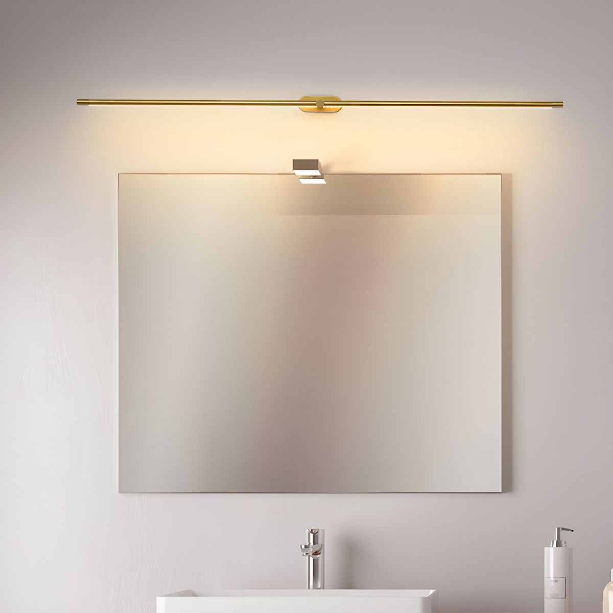 Applique murale LED sans fil rechargeable - Design moderne, fin et réglable
