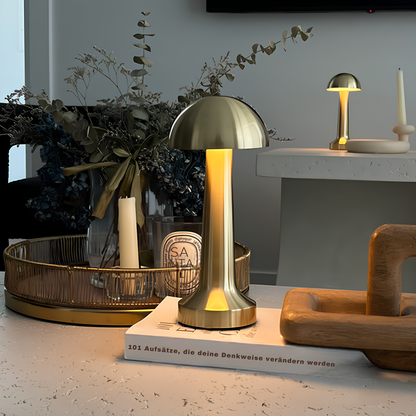 Touch Control LED Table Lamp – Wireless Bedside Light with 8-Hour Battery