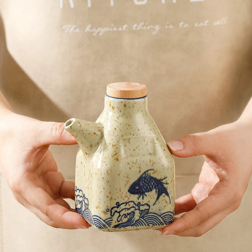 Mizuno Keramik Huile et Soßenspender 