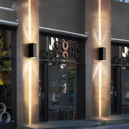 Applique murale extérieure à LED - Éclairage de jardin étanche en aluminium IP65