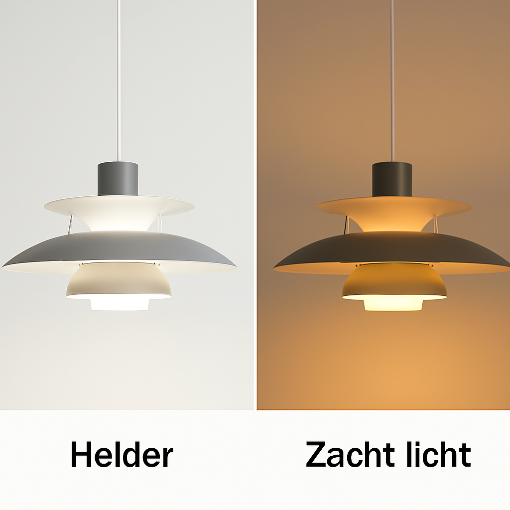 Zeitgemäße LED Deckenlampe rund – Dimmbar & Dauerhaft – Stilvolle Beleuchtung für Wohnzimmer, Esszimmer & Büro