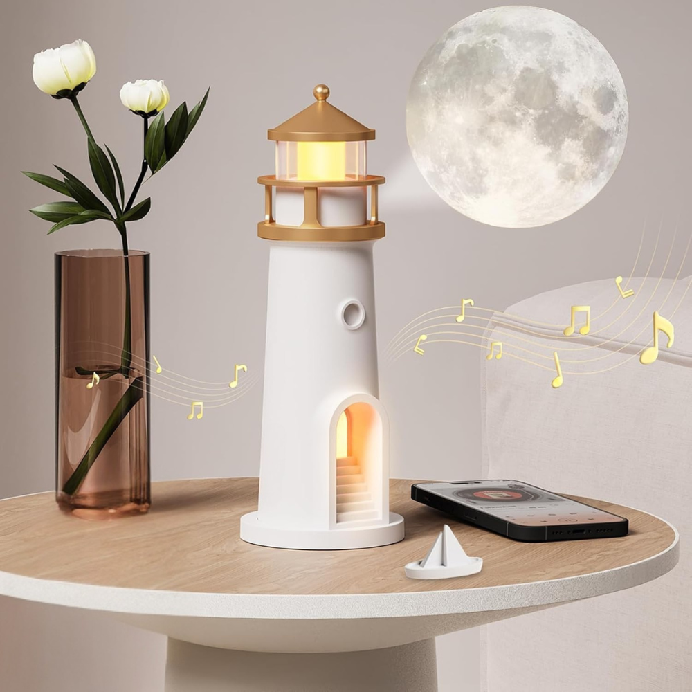 Lampe de lit Maanlamp | Lampe de nuit décorative pour chambre à coucher