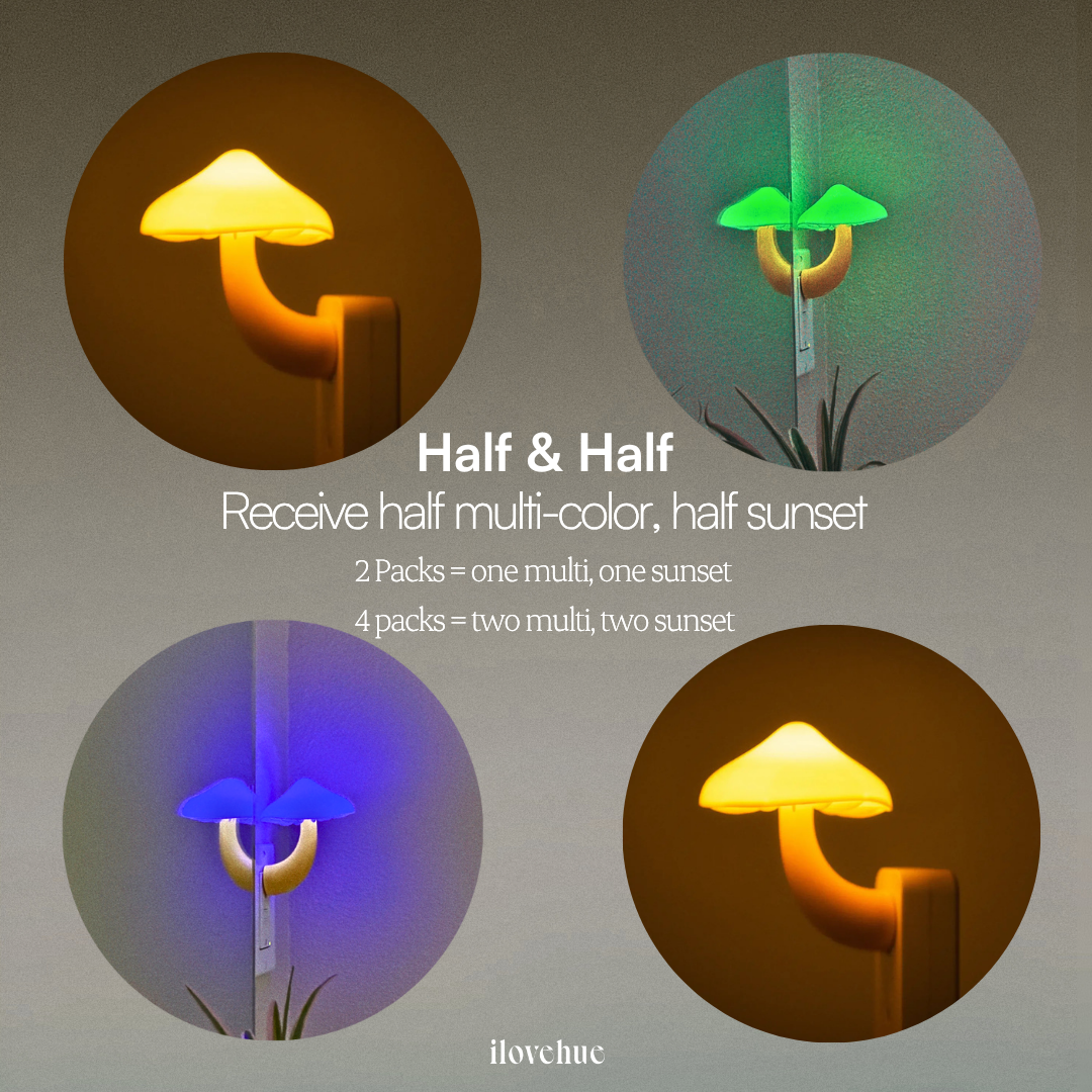 Lampe de nuit champignon