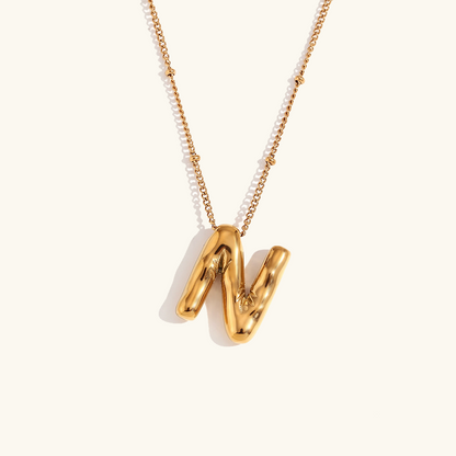 Arabella - Balloon Letter Initial Necklace — crafted for everyday quality.