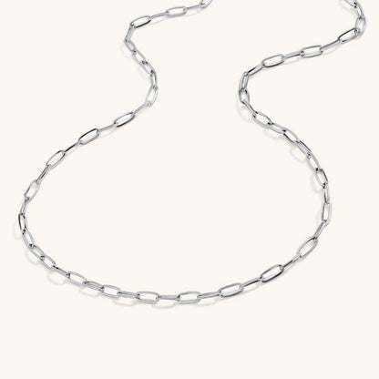 Collier Léonie - Chaîne trombone classique — confectionné avec soin et souci du détail.