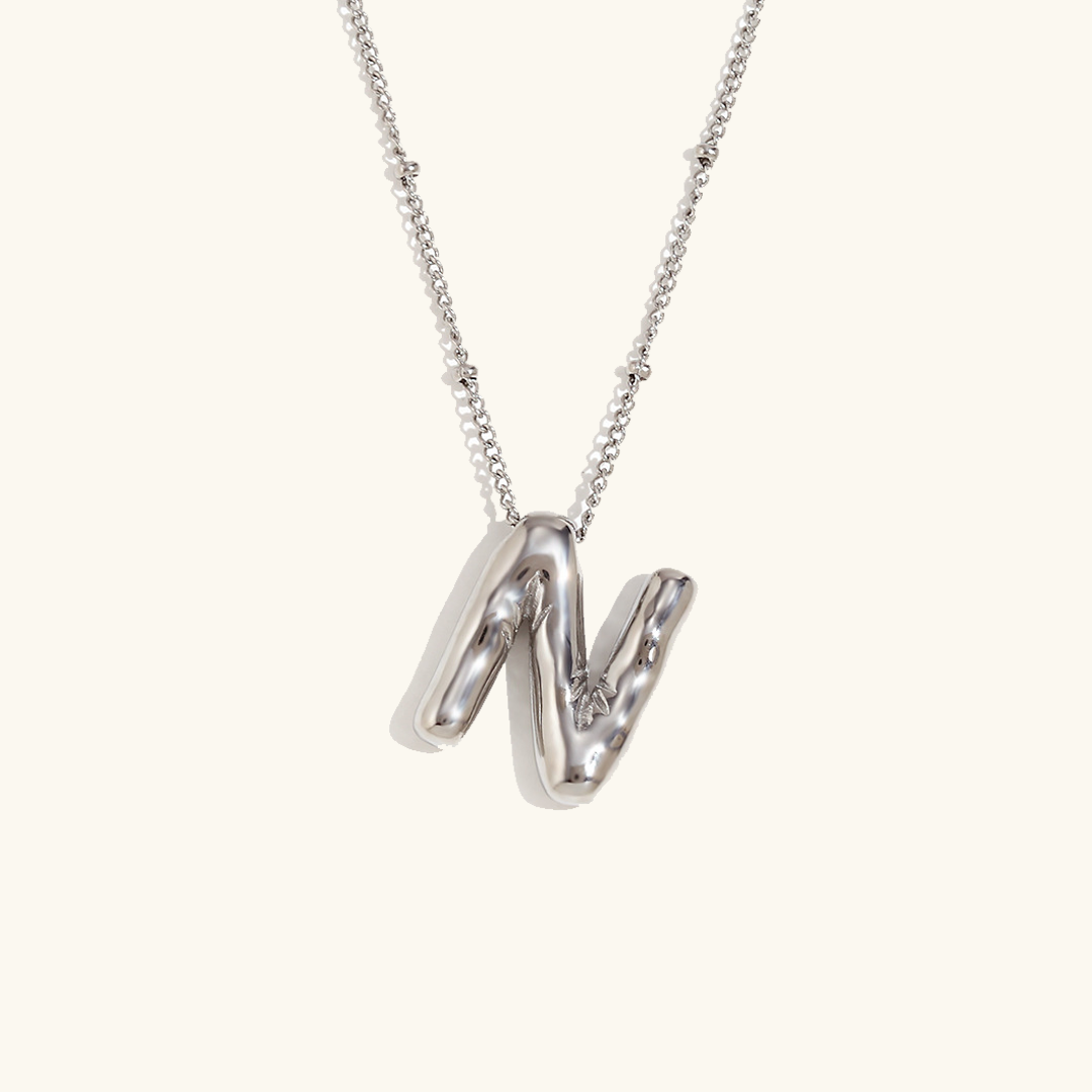 Arabella - Balloon Letter Initial Necklace — crafted for everyday quality.