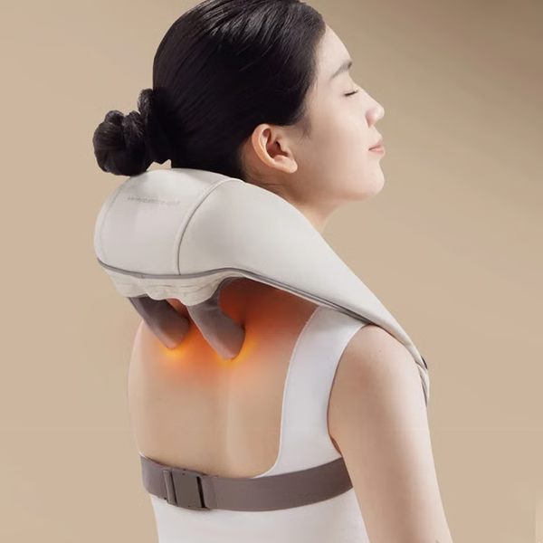 Nacken- und Schulter-Massager - Wärmetherapie - Verstellbare Einstellungen