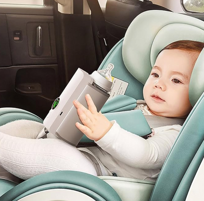 Chauffe-biberon numérique avec 6 niveaux de température - Portable et rapide