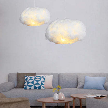 Suspension nuage de coton doux | Plafonnier LED moderne pour la maison