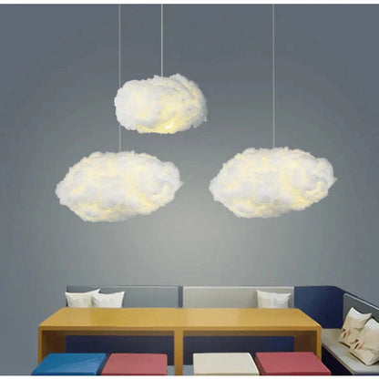 Suspension nuage de coton doux | Plafonnier LED moderne pour la maison