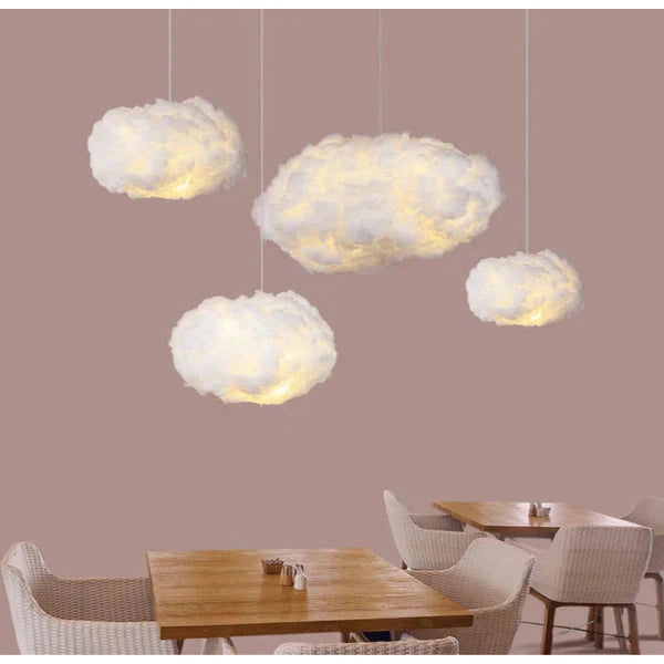 Suspension nuage de coton doux | Plafonnier LED moderne pour la maison
