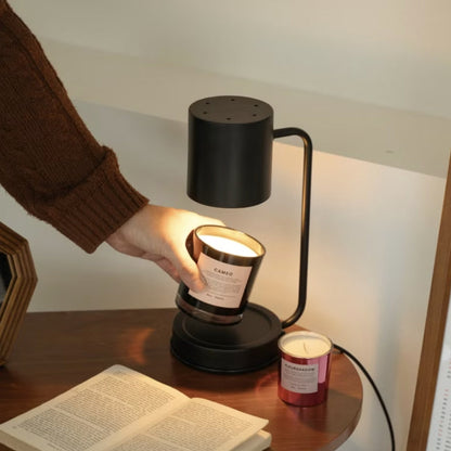 Lampe chauffe-bougie nordique - Design calla élégant pour la décoration intérieure