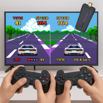 Console de jeux rétro avec 20 000 jeux classiques et sortie HDMI 4K