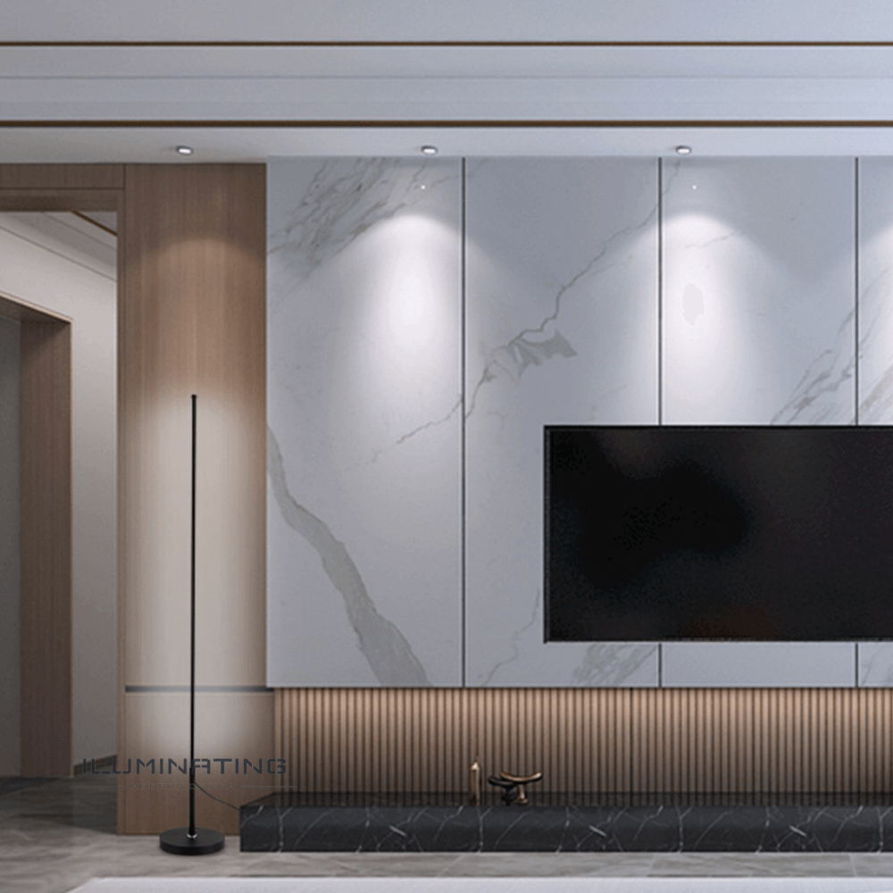 Lampadaire LED moderne pour salon, chambre et bureau à domicile