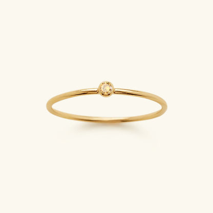 Briony - Birthstone Stacker Ring — made with care and attention to detail.