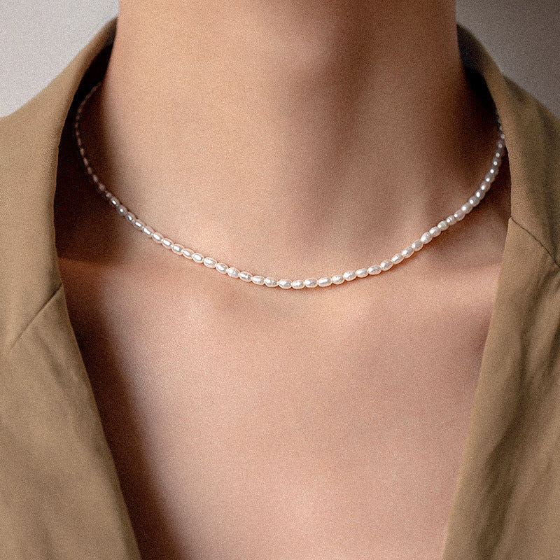 Avaria - Freshwater Pearl Choker — bringing modern charm to your space.