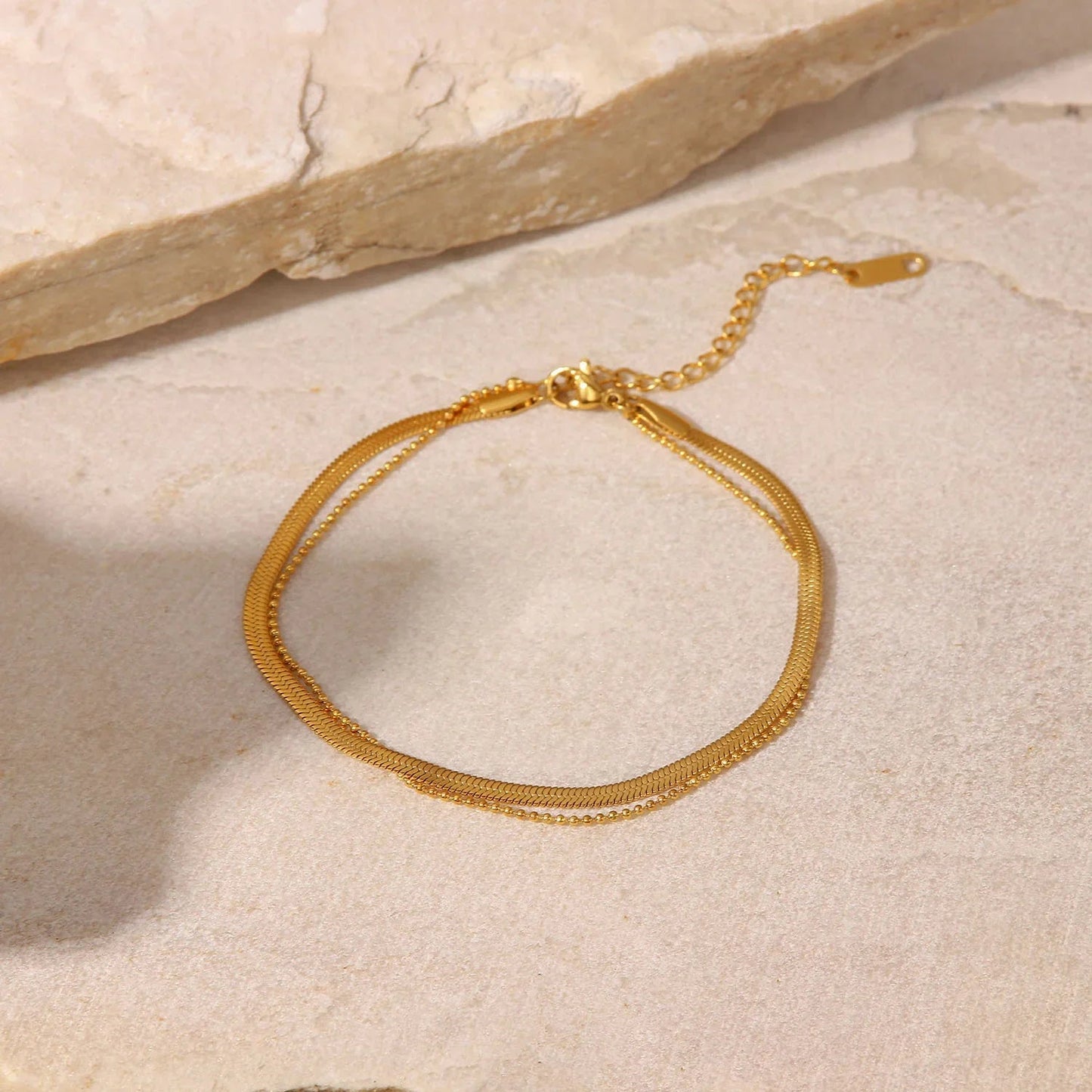 Florence - Bracelet de cheville en or — conçu pour une qualité au quotidien.