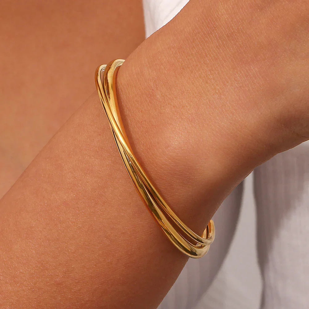 Lizzie - Layered Gold Bangle — designed to inspire your lifestyle.