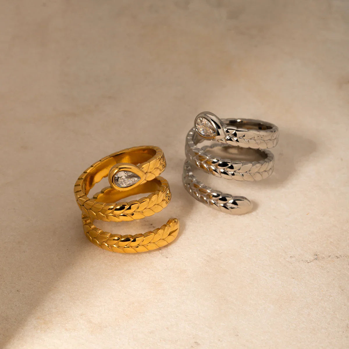 Gemma - Serpent Ring — designed to inspire your lifestyle.