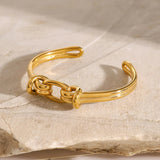 Naomi - Gold Knot Bangle — perfect for those who value comfort and design.