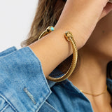 Polly - Gold Rope Bracelet — bringing modern charm to your space.