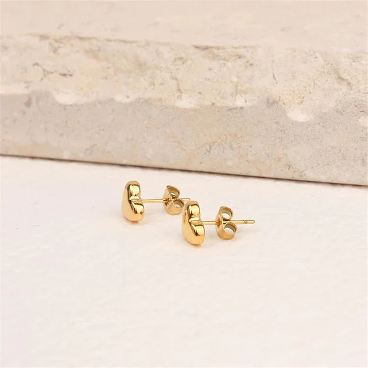 Tegan - Heart Earrings — bringing modern charm to your space.