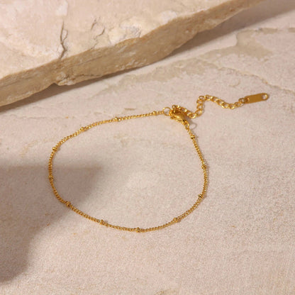 Wren - Gold Anklet — made with care and attention to detail.