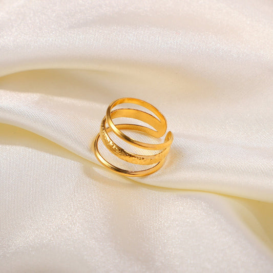 Esme - Layered Gold Ring — made with care and attention to detail.