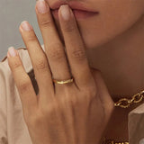 Natalie - Geometric Ring — made with care and attention to detail.