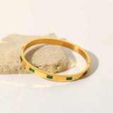 Eleanor - Rectangular Diamonds Bracelet — crafted for everyday quality.