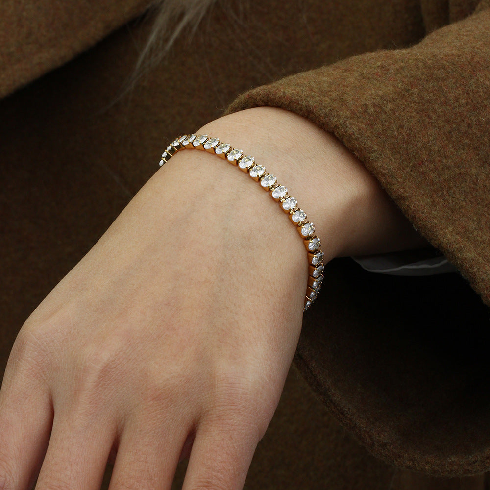 Luna - Diamond Tennis Bracelet — perfect for those who value comfort and design.