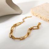 Maeve - Gold Link Chain Bracelet — made with care and attention to detail.