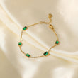Erin - Stone Chain Bracelet — bringing modern charm to your space.