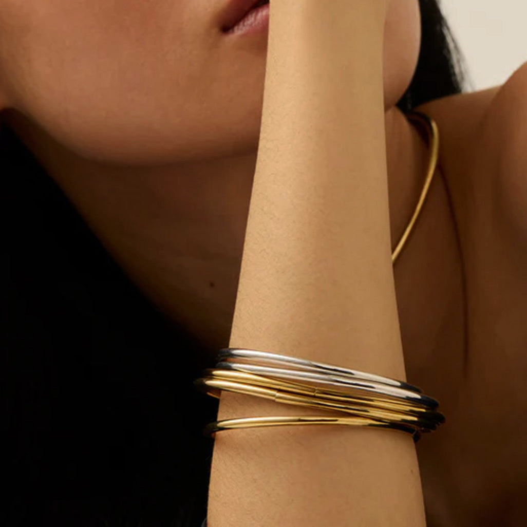 Ariana – Sleek Bangle Set — made with care and attention to detail.