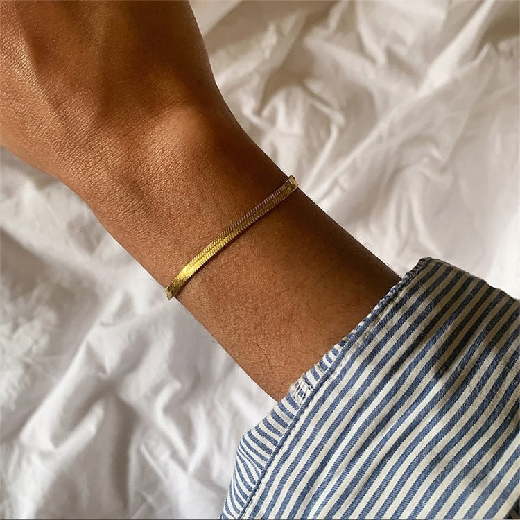 Mara - Bold Herringbone Bracelet — designed to inspire your lifestyle.