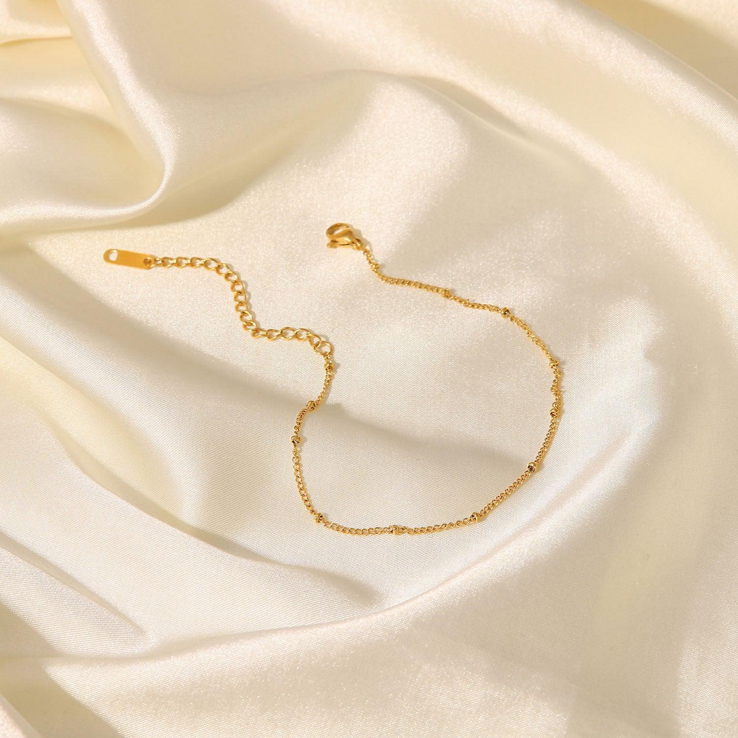 Wren - Gold Anklet — made with care and attention to detail.