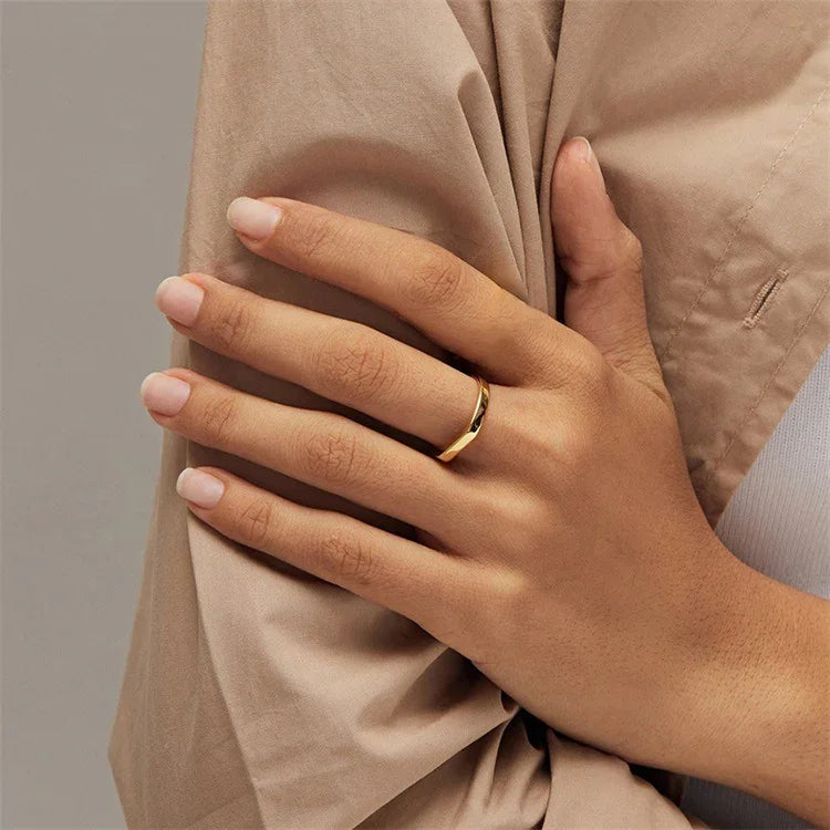 Natalie - Geometric Ring — made with care and attention to detail.