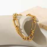 Maeve - Gold Link Chain Bracelet — made with care and attention to detail.
