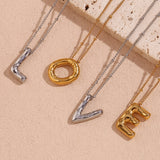 Arabella - Balloon Letter Initial Necklace — crafted for everyday quality.